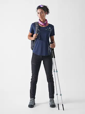 MERU | Camiseta funcional de mujer Portalegre | dunkelblau